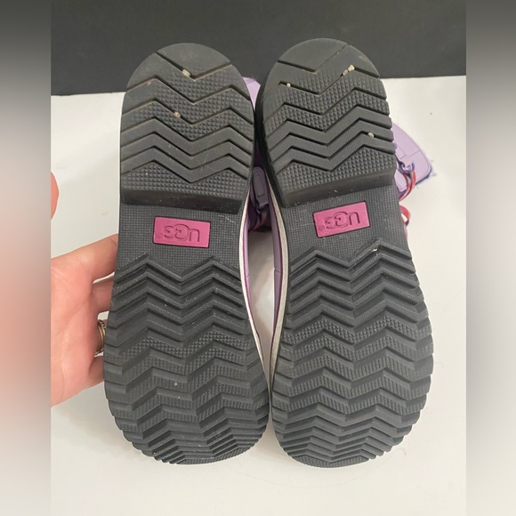 UGG AUSTRALIA Women's Baroness Lace-up Purple Mid-top Boots #1001743 US 7/EU 38 - Picture 10 of 10